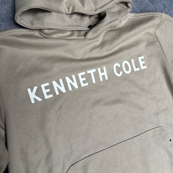 Kenneth Cole Mobility Fleece Hoodie NICE! Designer Mens X-Large NEW - Picture 4 of 6